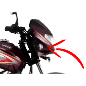 Housing Headlamp Front Purple For TVS Sport