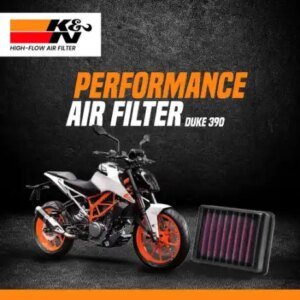 KTM DUKE 390 AFTER 2016 K&N Air Filter BS4 & BS6