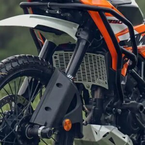 Legundary KTM ADV 390 2025 Model Vector Radiator Grill Silver