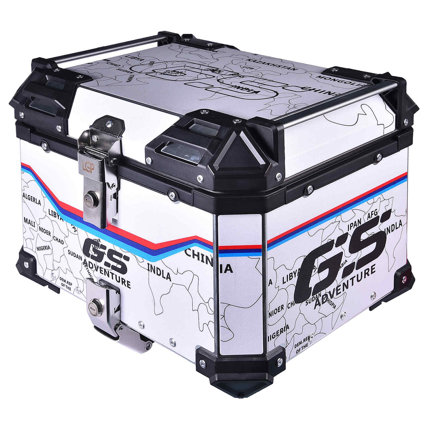 Lgp Top Box 45L Map Line With Backrest - Buy Online at Best Price Parts ...