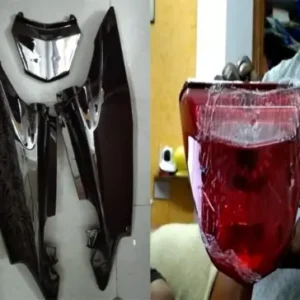 Parts on Bike