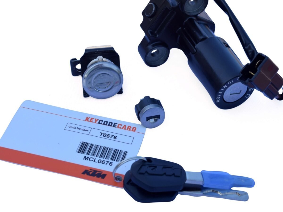 KTM Lock Set Without Tank Cap Compatible Fit For Duke - Image 2