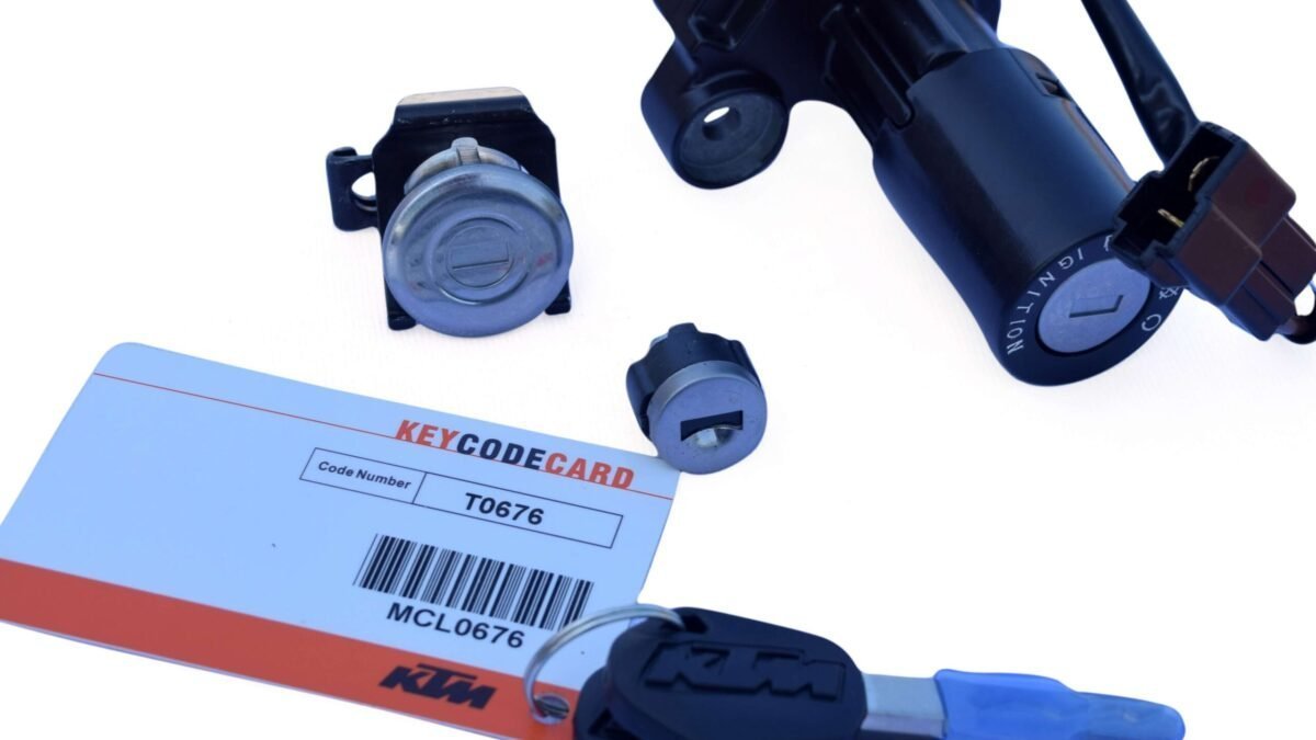 KTM Lock Set Without Tank Cap Compatible Fit For Duke - Image 3