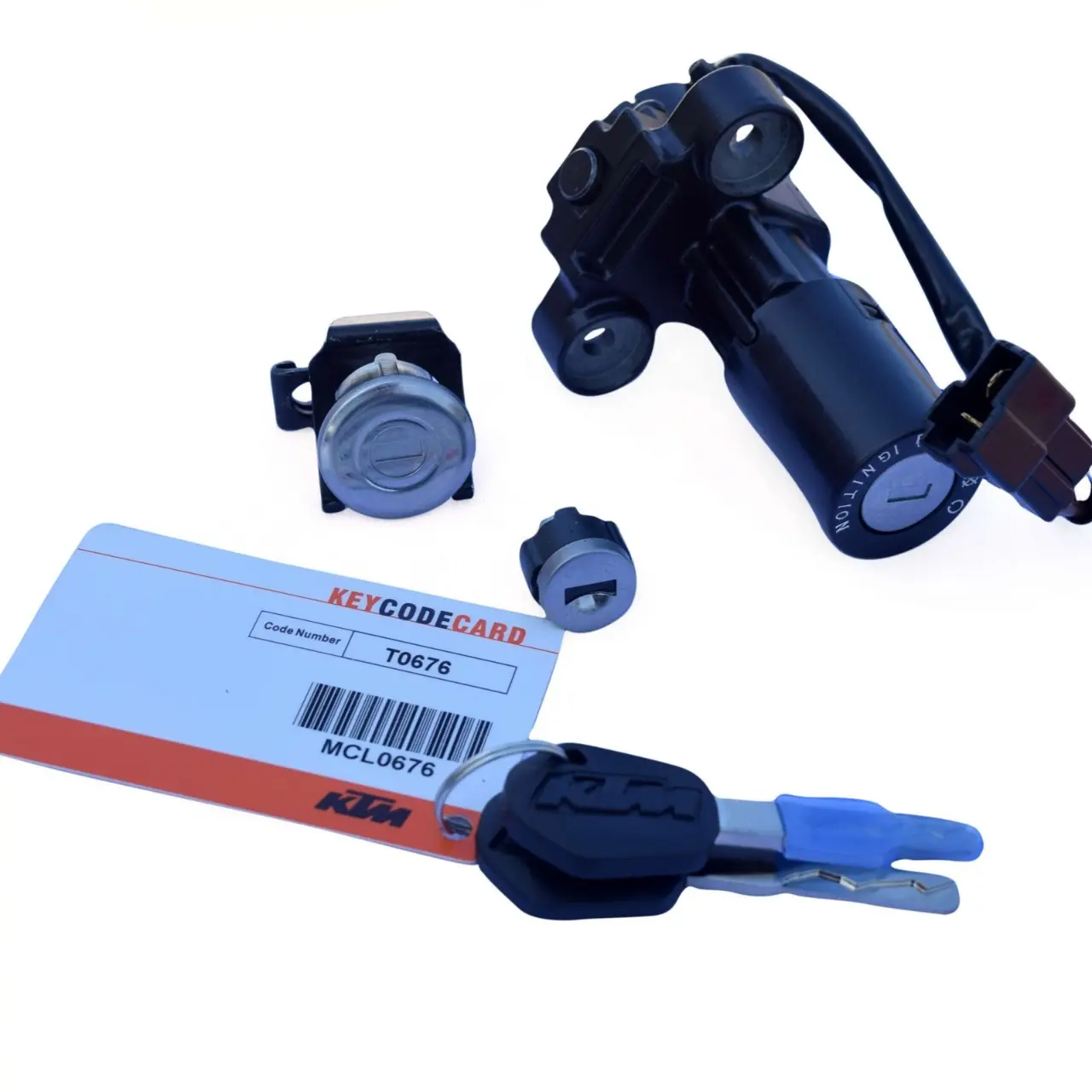 KTM Lock Set Without Tank Cap Compatible Fit For Duke