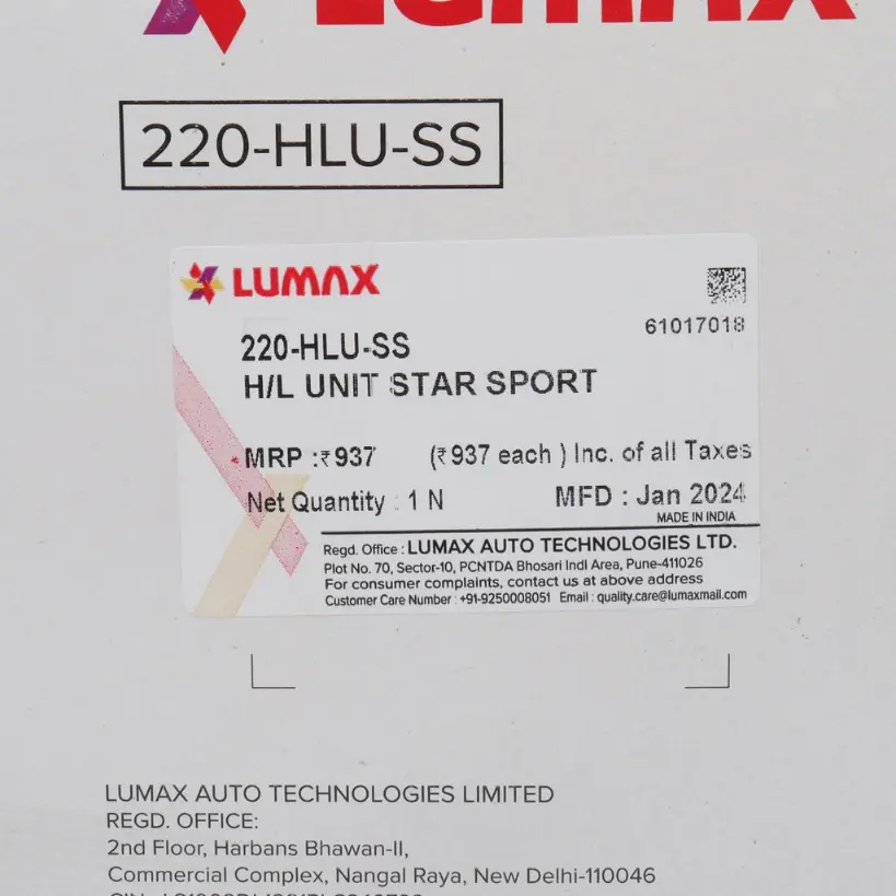 Lumax Head Light Assembly For Star Sport - Image 3