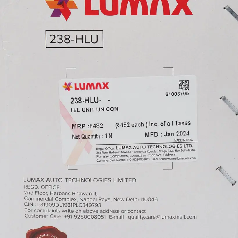 Honda Lumax Head Light Assembly For Unicorn - Image 3