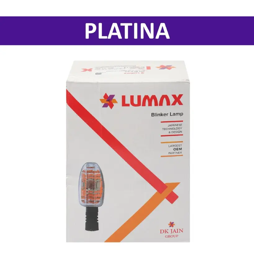 Bajaj Lumax Indicator (universal - Amber) For Platina - Image 2