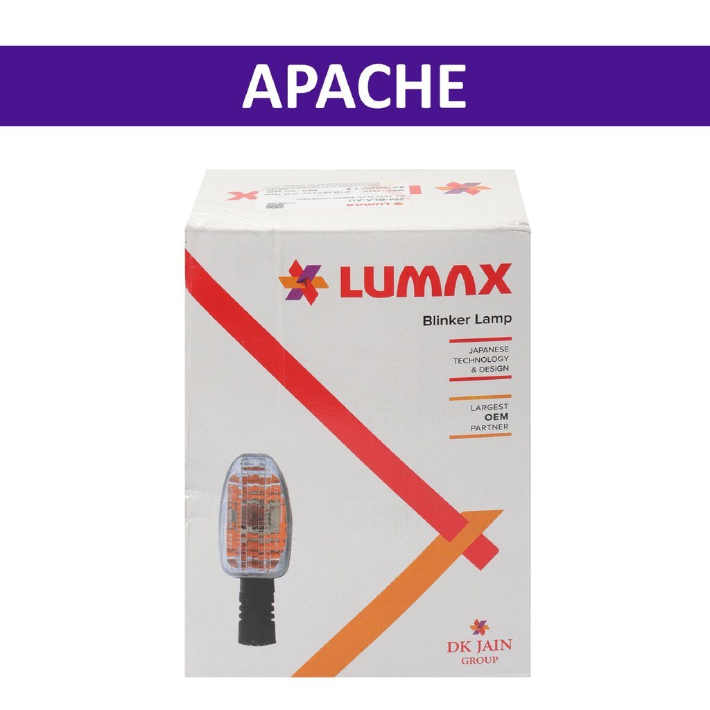 TVS Lumax Indicator (universal - Clear) For Apache