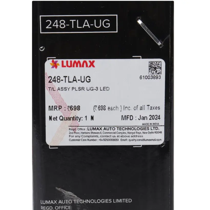 Bajaj Lumax Tail Light Assembly For Pulsar Ug3 - Image 3