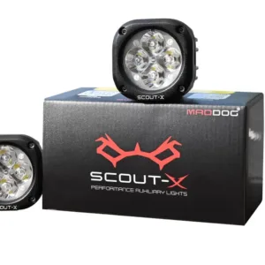 Maddog Scout X auxiliary lights with 18 months warranty