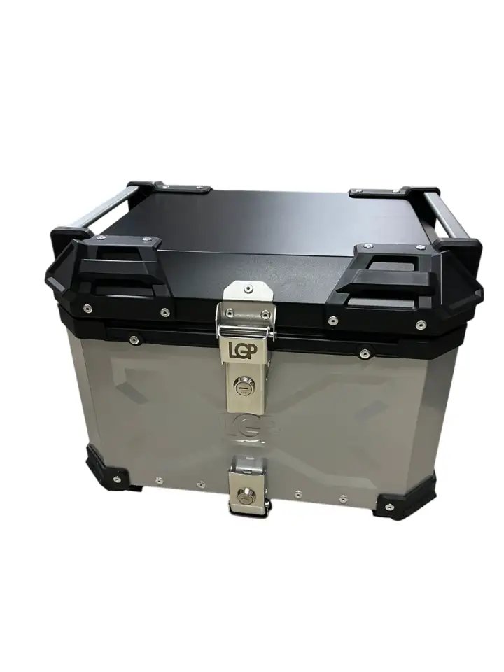 Motorcycle Top Box-LGP X Type-45L Silver Premium