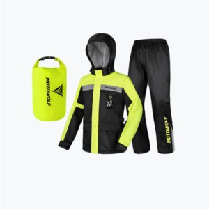 Motowolf Raincoat Yellow 0402