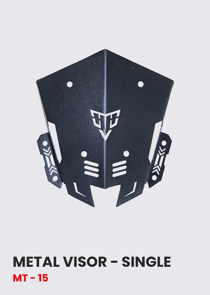 MT-15 METAL VISOR SINGLE / SB 995