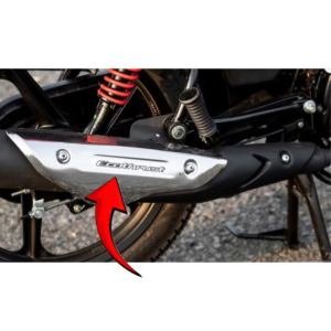 Muffler Guard Exhaust For TVS Star City Plus CVTI | Star City