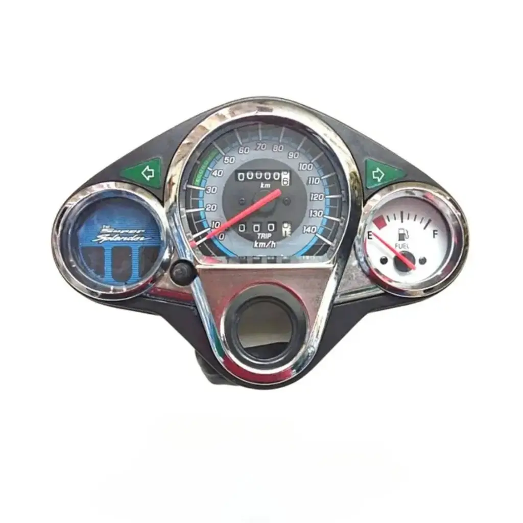 Analog Speedometer For Hero Super Splendor New Bs4 | I3s Model | Side Stand Sensor | Bs4 Model
