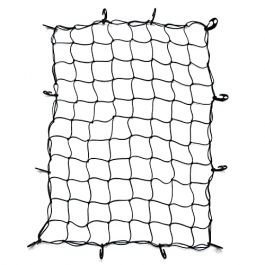 Heavy Duty Bungee Cargo Net Grid Mesh Roof Rack Net With 12 Pcs Abs Hooks For Pickup Truck Bed And Suv Roof Travel Luggage Rack