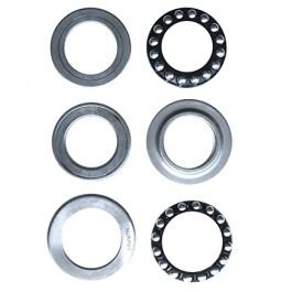 Motorcycle Stainless Steel Fork Ball Racer Set With Balls Compatible For Bajaj Pulsar Ns