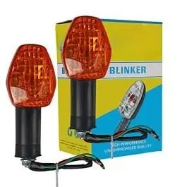 Blinker Indicator Assly. Compatible For Hero Glamour Yellow (set Of 2)