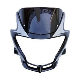 Head Light Mask Compatible Compatible For Hero Glamour Asfs 2010 Bk-grey