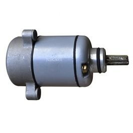 NIKAVI SM9 Self Starter Motor Assembly for Motorcycle & Scooters (Super Splendor)