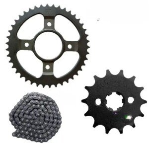 Parts on Bike