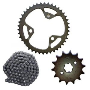 Parts on Bike