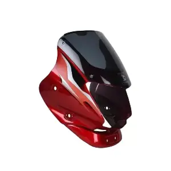 Platina Headlight Visor (red)