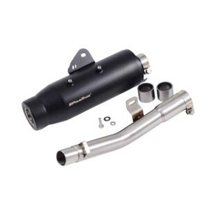 Powerage Exhaust Slip On Exhaust for RE BEAR 650 with de cat Pipe â€“ OE Type