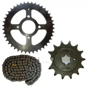 Parts on Bike