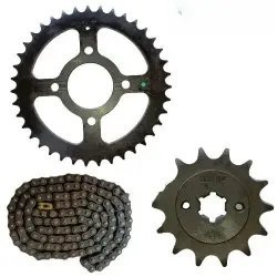 Parts on Bike