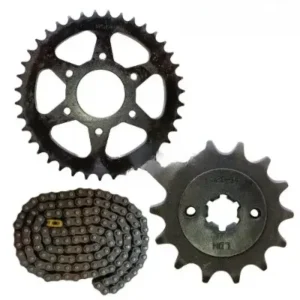 Parts on Bike