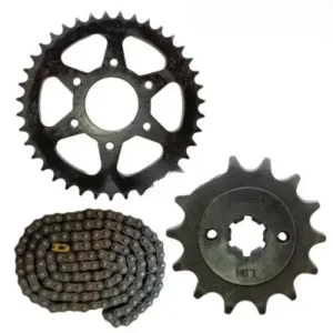 Parts on Bike