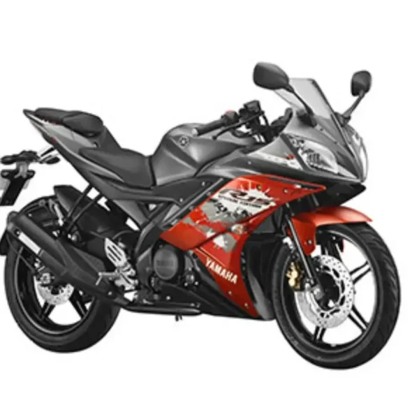 Yamaha R15 V2 BODY KIT MATT GREY/ORANGE - Buy Online at Best Price ...
