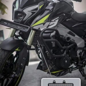 RADIATOR GUARD BLACK FOR BAJAJ NS 400 Z - RD 933