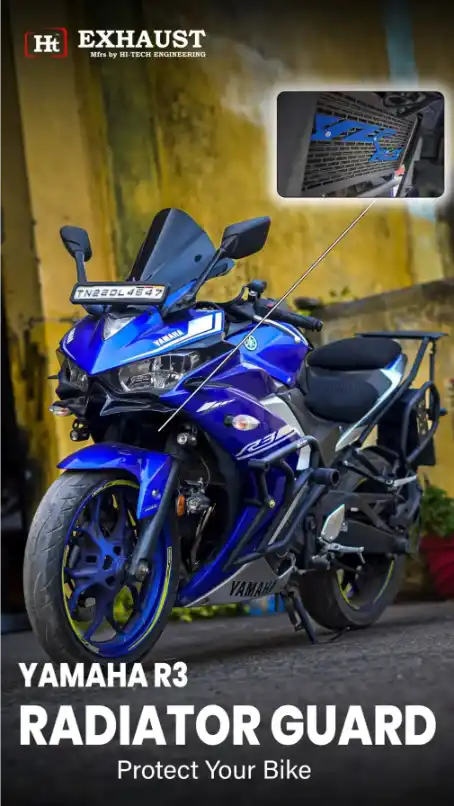 RADIATOR GUARD FOR YAMAHA R3 BS4 - RD 932