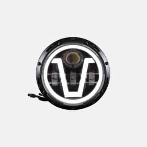 RE Bullet Exclucive 7inch V-Type LED Headlight