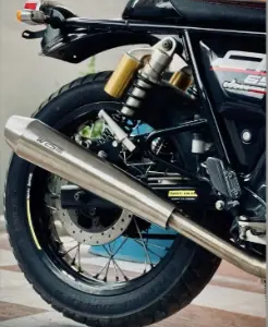 RE Interceptor 650 / Continental GT 650 way2speed performance Phantom exhaust ( glossy)