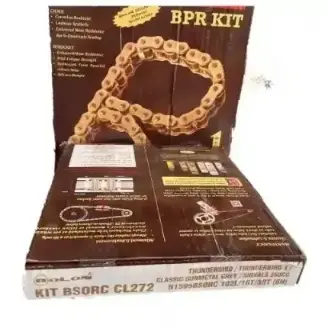 Royal Enfield Re Thunderbird 350 / Classic 350 Double Disc Brass Chain Sprocket Kit