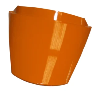 Rear Cowl Center Plate Fit For Hero Glamour (vibrant Orange Colour