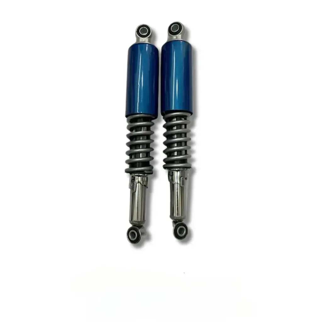 Rear Shock Absorber For Hero Splendor | Splendor Pro | Splendor Plus | Super Splendor | Cd Dawn | Cd Deluxe | Hf Dawn | Hf Deluxe | Set Of 2 | Blue