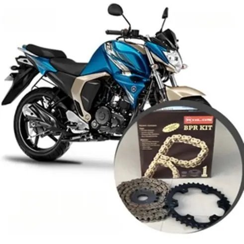 Rolon Brass Chain Sproket Kit For Yamaha Fz V2