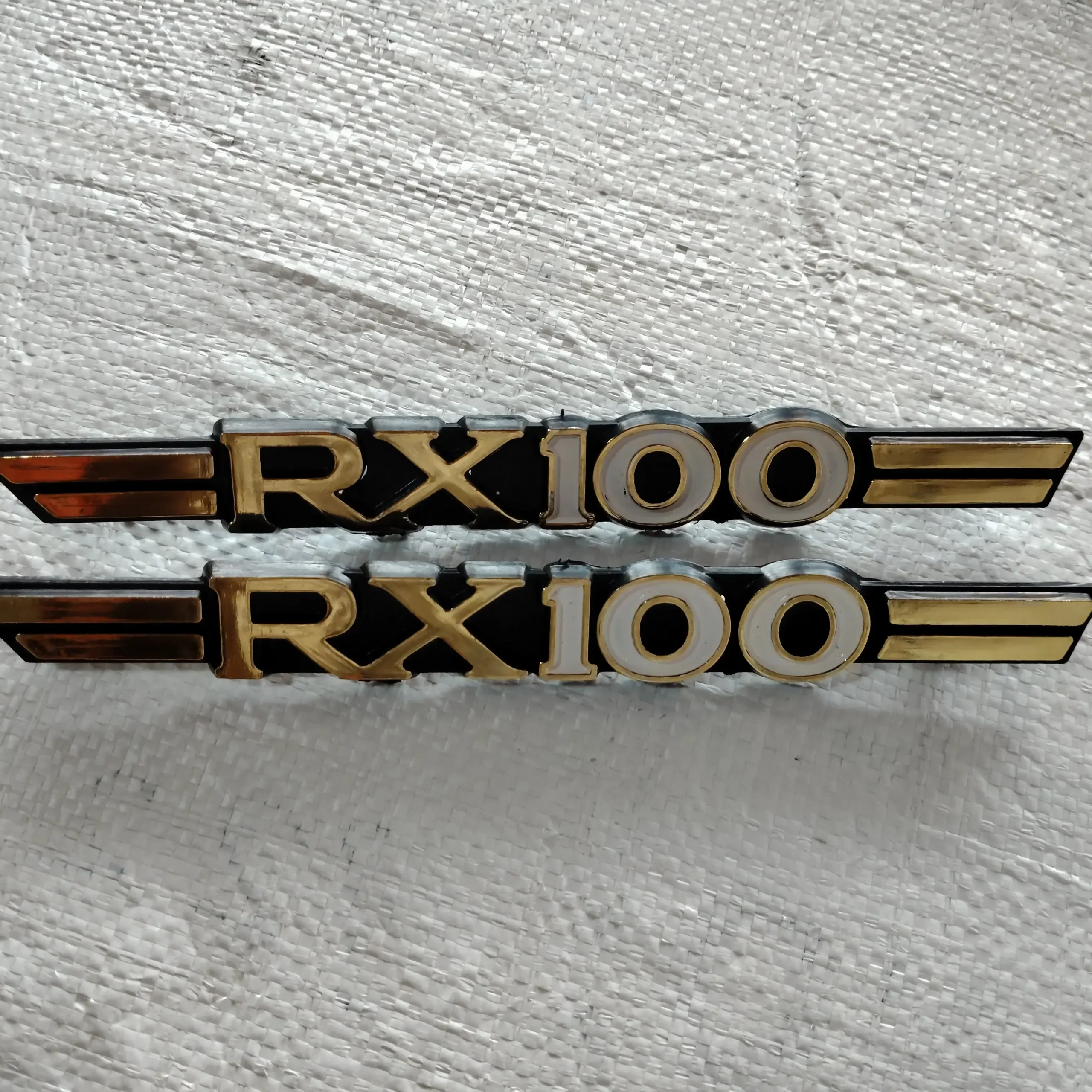 Yamaha Rx side panel monogram gold