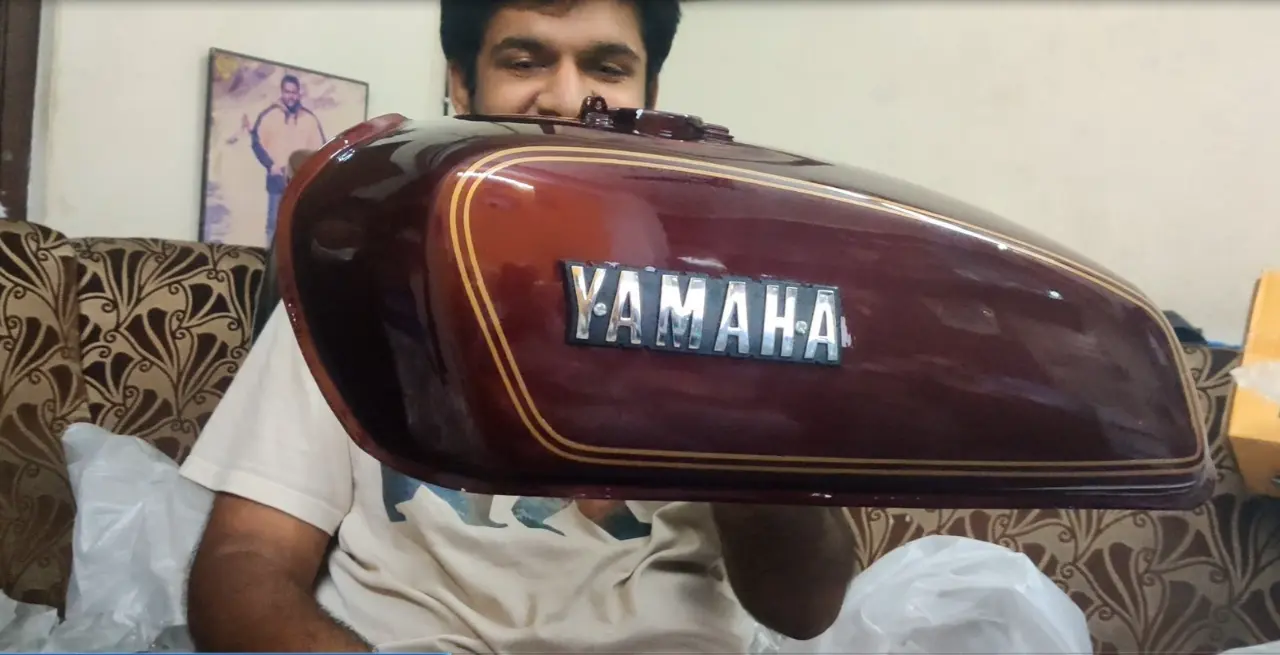 Yamaha Rx100 Petrol Tank