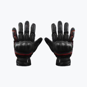 Rynox Tornado PRO3 Gloves Black Red
