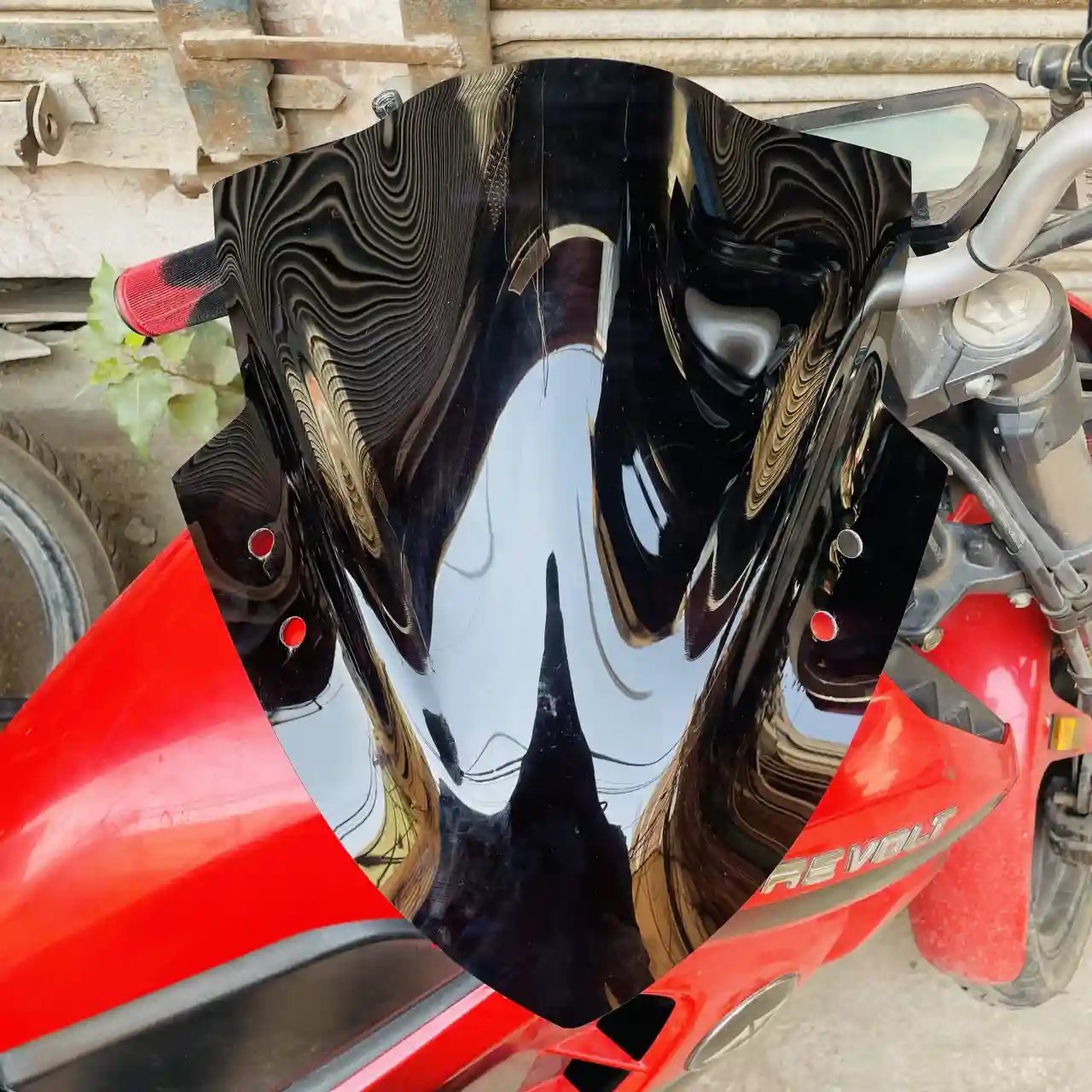 Bajaj Dominar Rocket Windsheild With Fitting Latest 2023 - Image 2