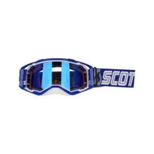 Scott Replica Goggles With Box Blu Blk.F Wht.N Blue Tint