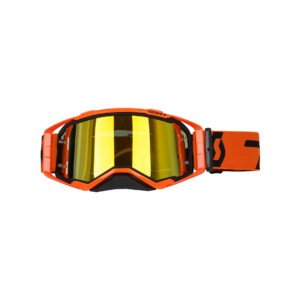 Scott Replica Goggles With Box Org Blk.F Blk.N Gold Tint