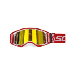 Scott Replica Goggles With Box Red Wht.F Wht.N Gold Tint
