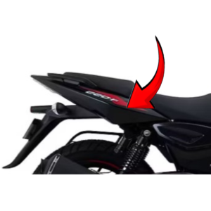 Seat Cowl Ebony Black Clip Nut Decall For Bajaj Pulsar 220F