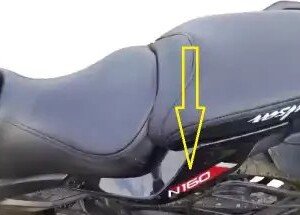 Parts on Bike